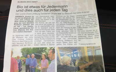 Besuch bei Dirk Krämer